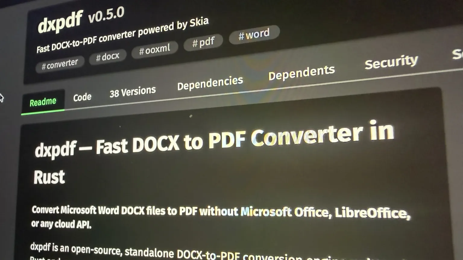 dxpdf 0.5.0: Teaching a DOCX Converter to Read the Rest of the World